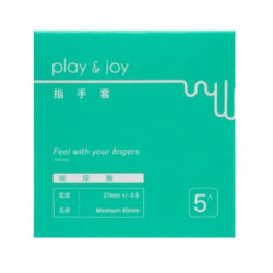 Play & Joy 透明質酸指套 5 片裝