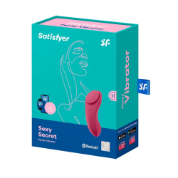 Satisfyer Sexy Secret 磁吸式內褲震動器 - 紅色
