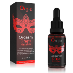 Orgie Orgasm Drops 可食用女士敏感滴劑 - 滴管裝 - 30ml